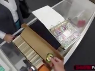 Smashing MILF Wants To Sell A Card Collection Gets Fucked