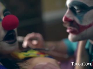 Toughlovex البنفسجي ستار يتيح jokerx أشياء لها كس