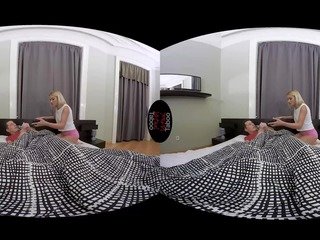 Virtual tabu - spionaj de tineri blonda stepsis se transformă în greu futand