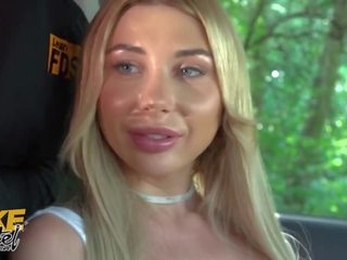Fake Hostel Blonde Marilyn Crystal Fucked by Her Driving Instructor
